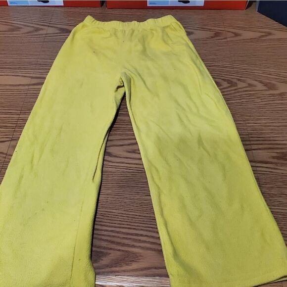 Kids size 8 yellow pajama pants - Picture 1 of 4